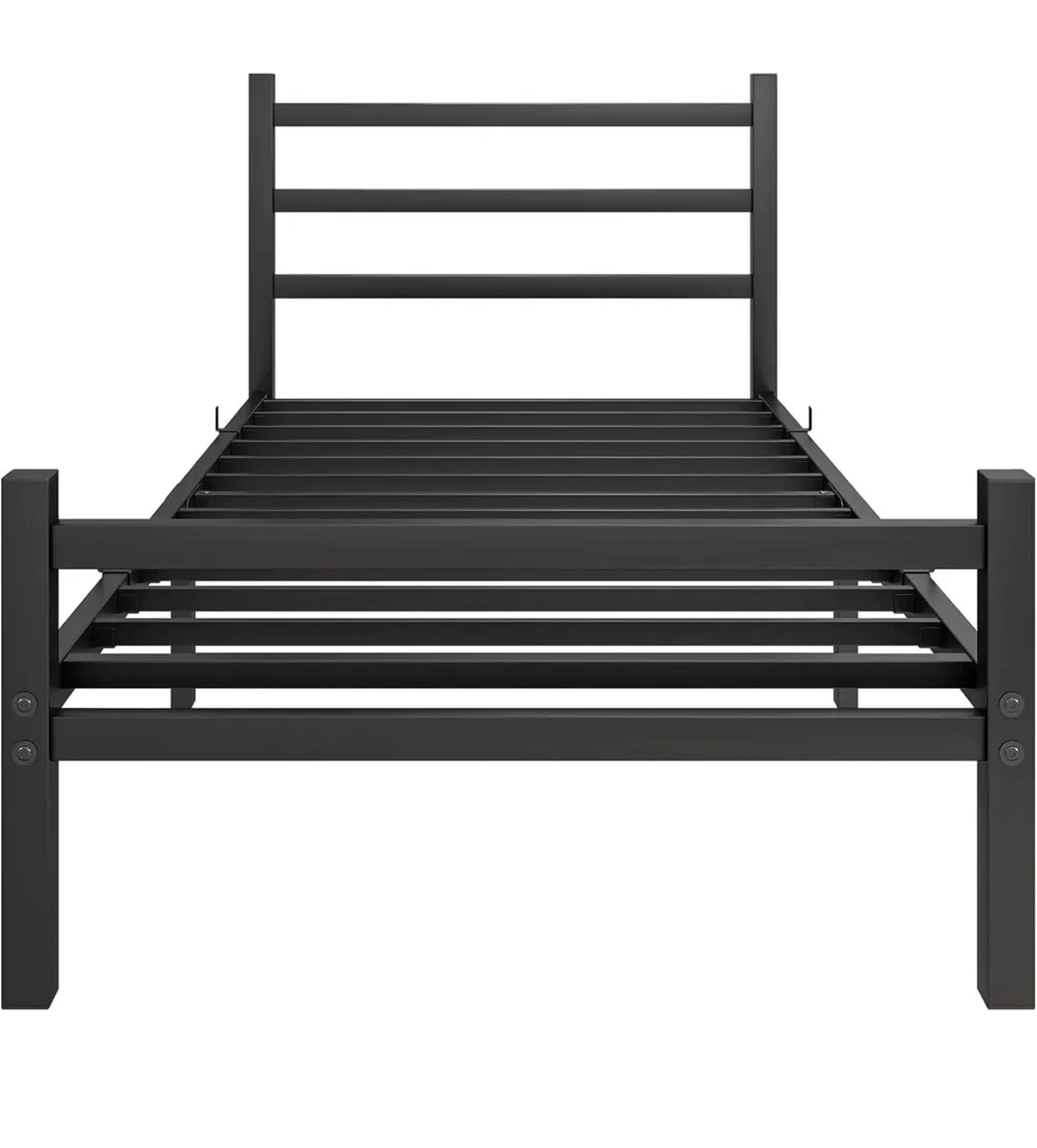 3ft Single Bed Frame with Headboard - Image 2