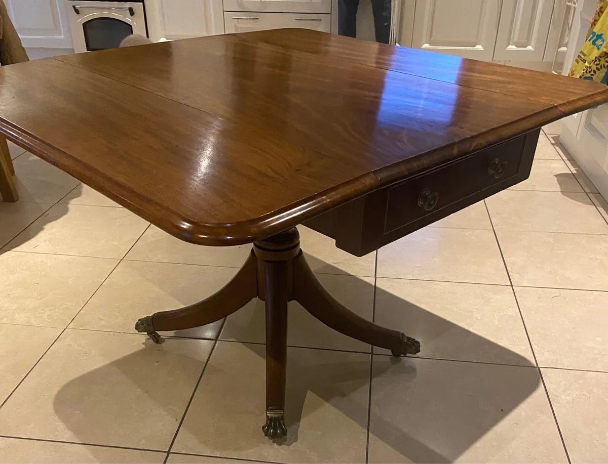 Regency Irish sofa table - Image 3