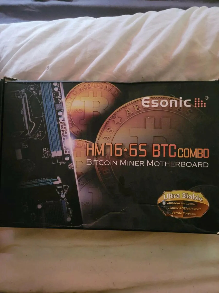HM76.65 BTC COMBO BITCOIN MINER MOTHERBOARD - Image 1