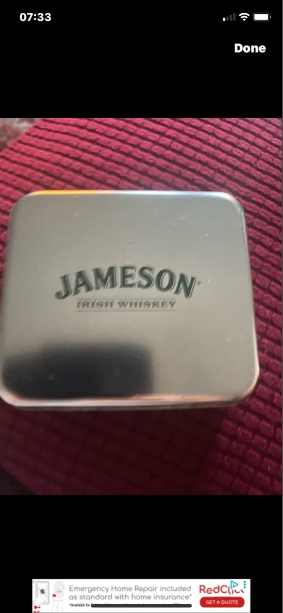 Rare Jameson Metal Box - Image 1
