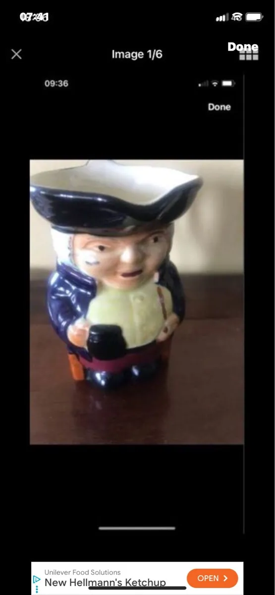 Antique / Vintage Toby Jug - Image 1