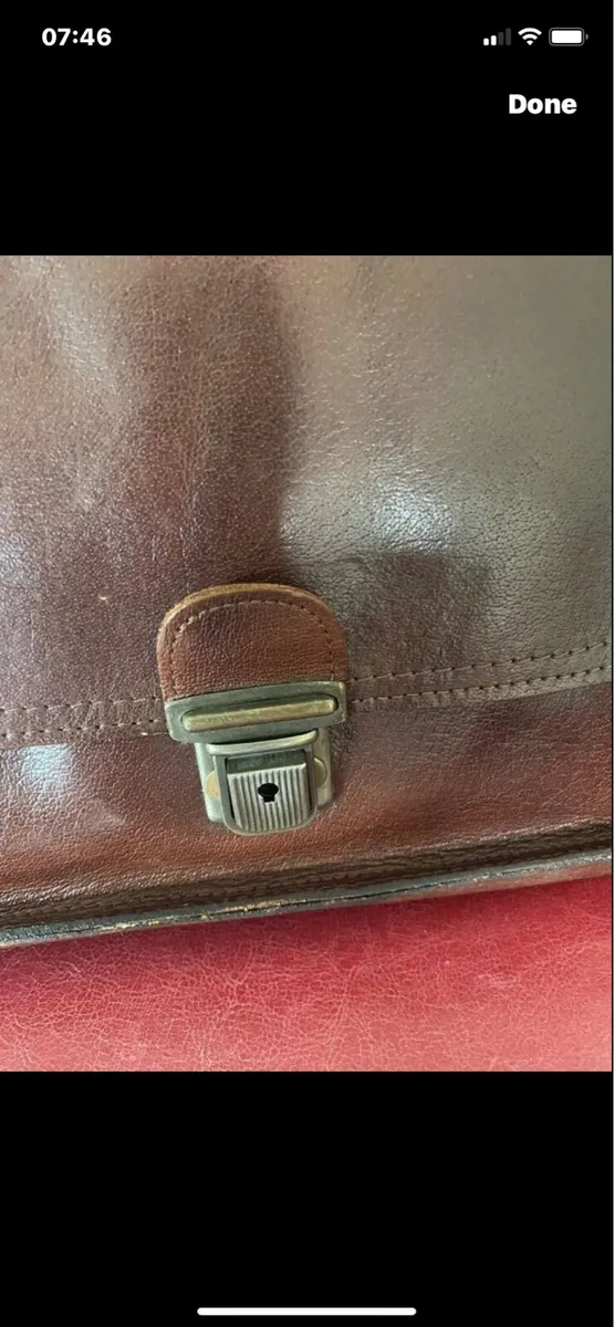 Quality Leather Briefcase/ Laptop Bag - Image 2