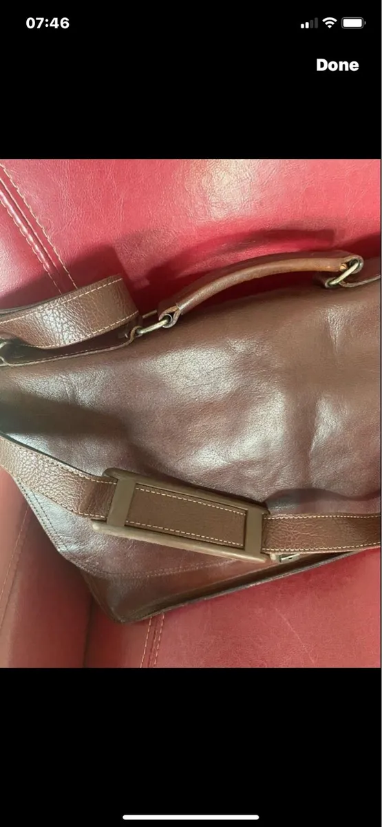 Quality Leather Briefcase/ Laptop Bag - Image 3