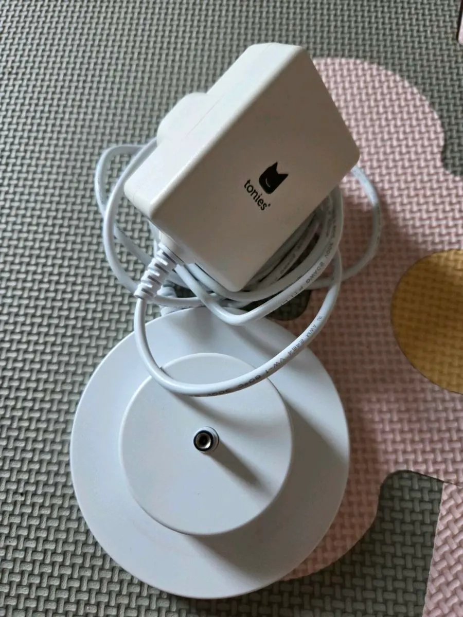 Grey Toniebox, Orginal Tonie Figure + Charger - Image 3