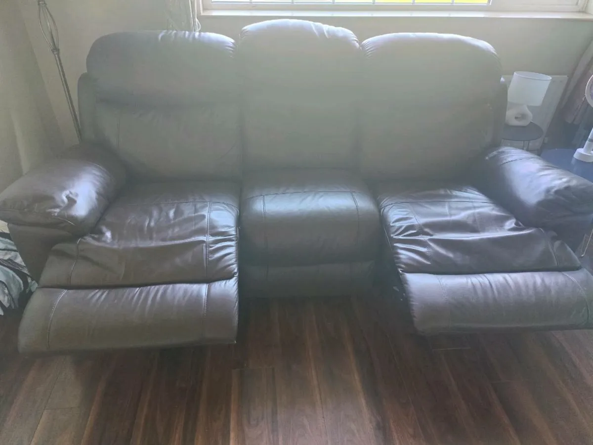 Leather Couch - Image 2