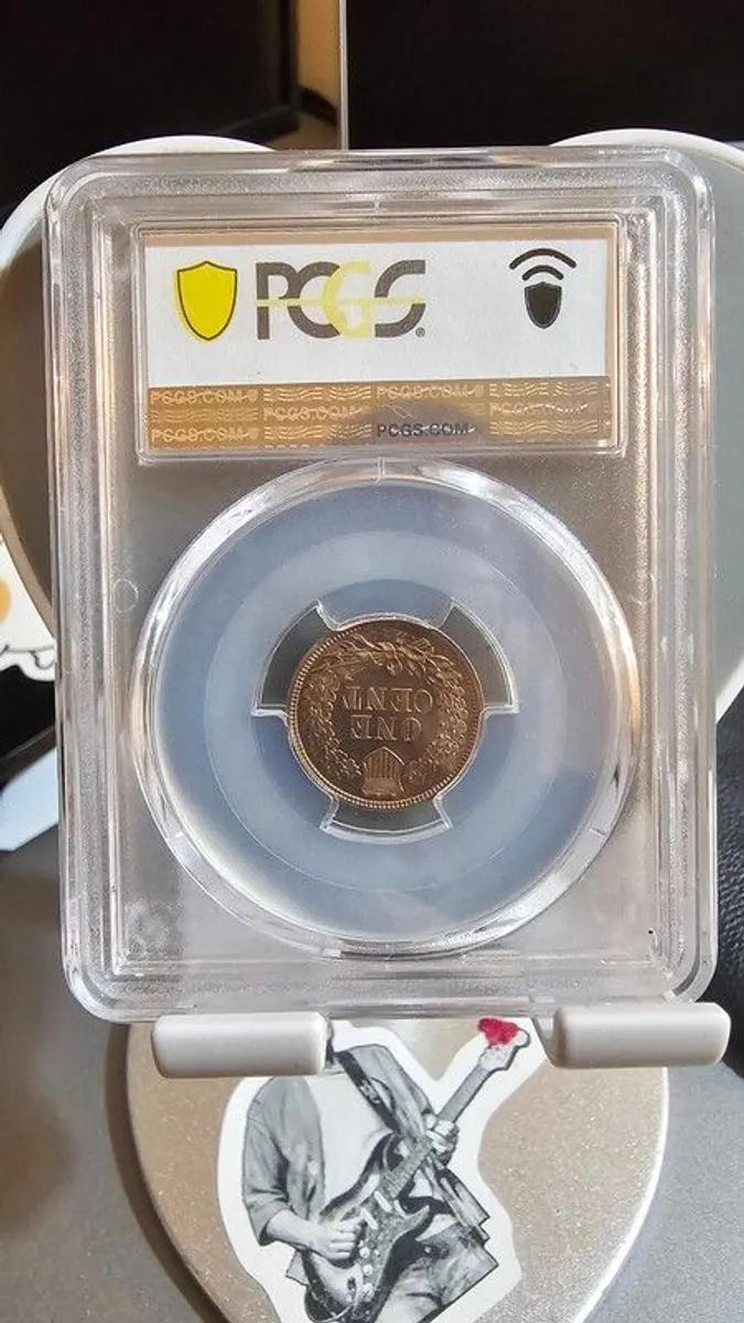 1862 Indian Cent PCGS MS-64 1cent - Image 2