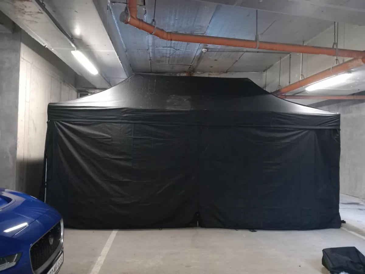 Commercial Black Gazebo - Image 2