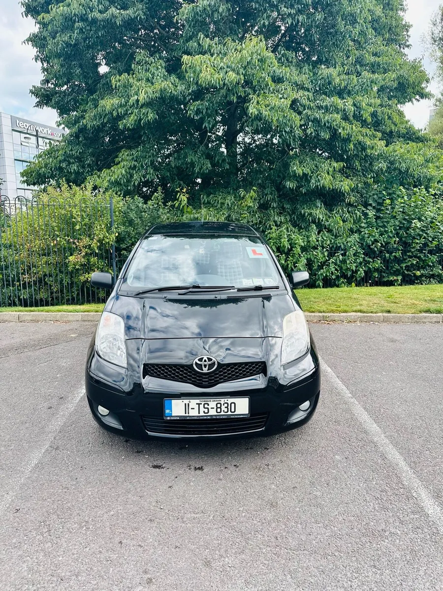 2011 Toyota Yaris Sport- Black-NCT 07/26 - Image 1