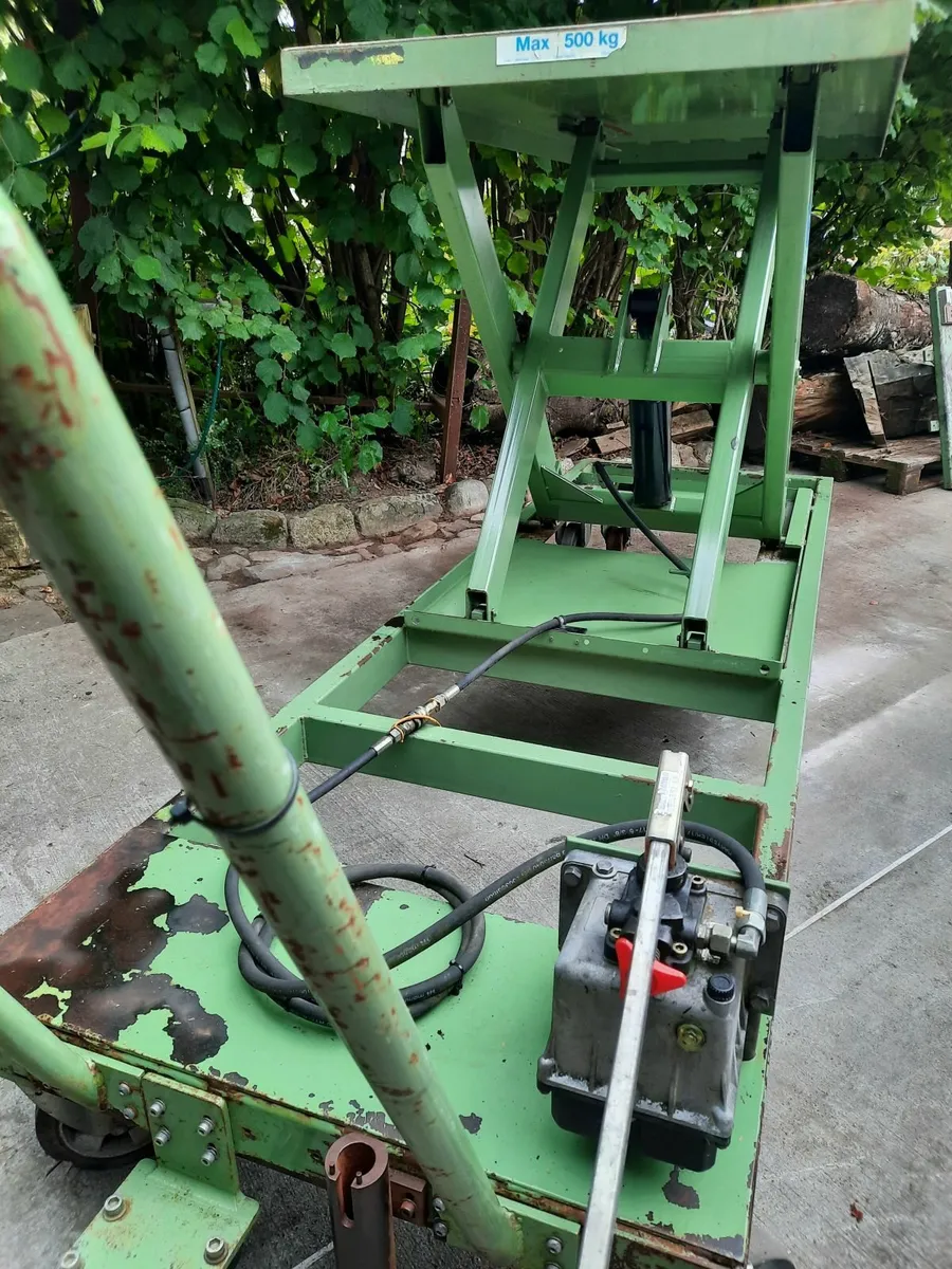 Hymo hydraulic scissor lift table - Image 2