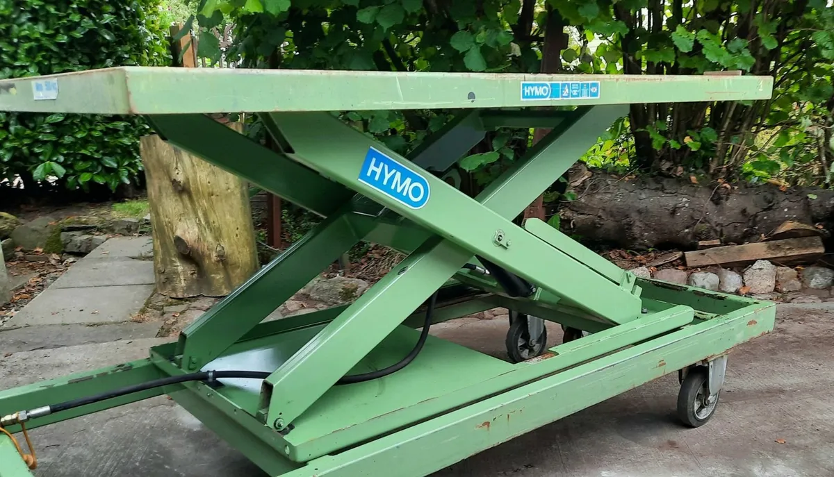 Hymo hydraulic scissor lift table - Image 3
