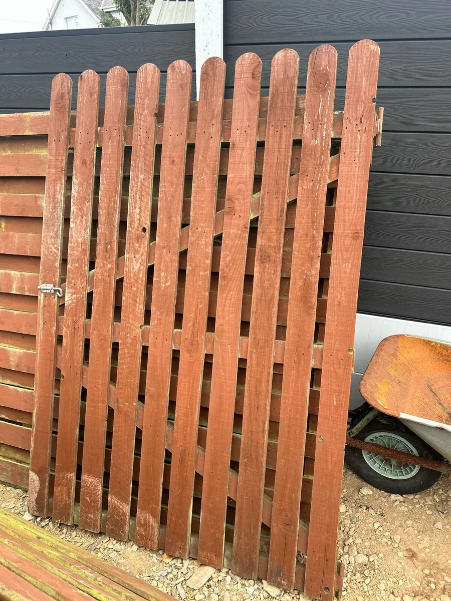 Fence panels & Garden gate - Image 3