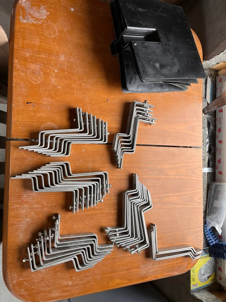 Solar panel roof hooks