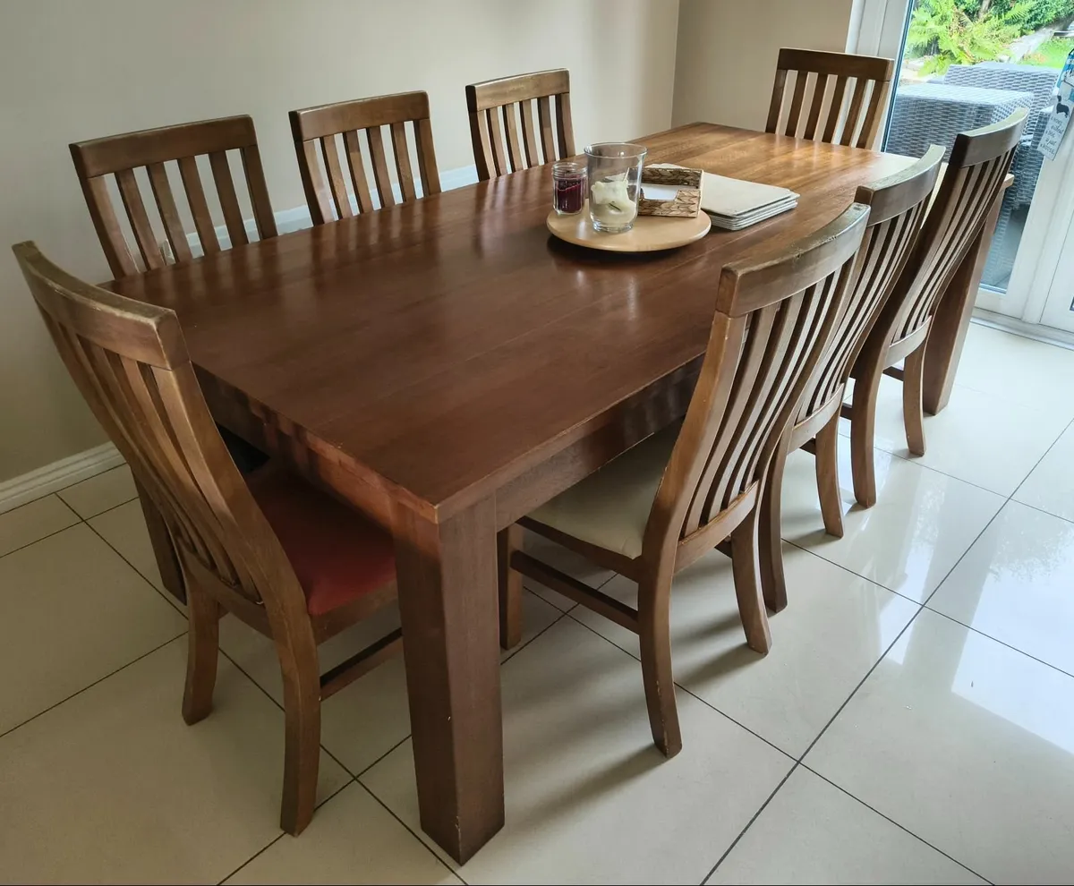 Dining Table and Chairs - Image 1