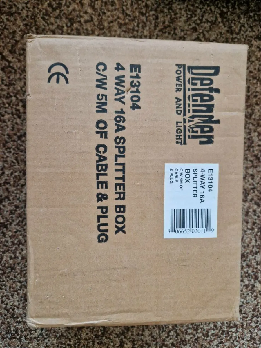 110v 4 way splitter box - Image 3