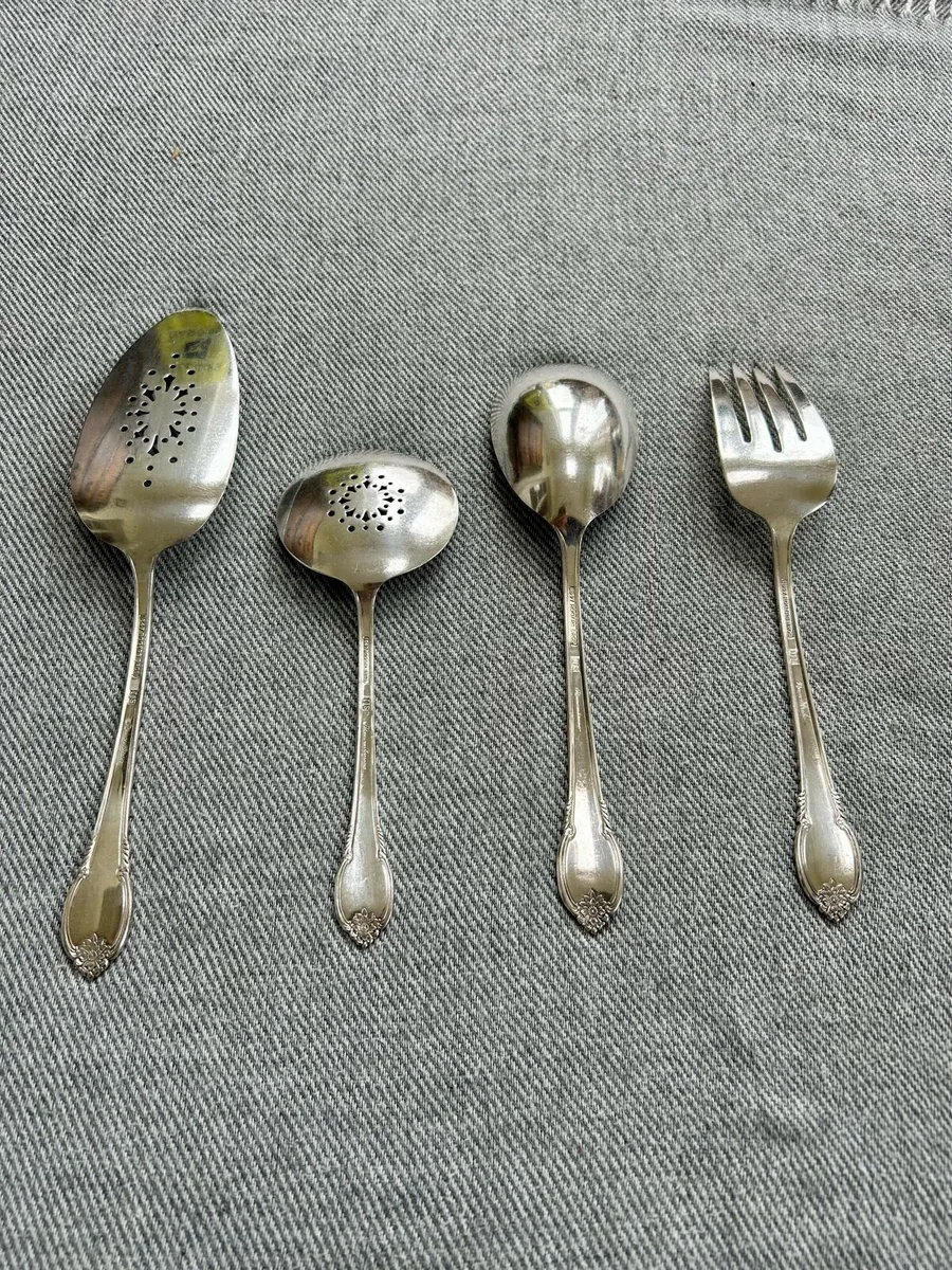 Vintage 1847 Roger’s Bros EPSN serving utensils - Image 2