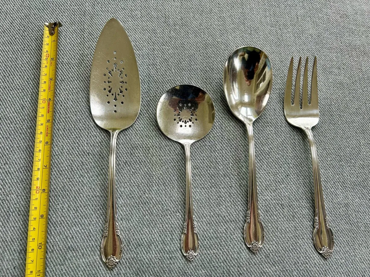 Vintage 1847 Roger’s Bros EPSN serving utensils - Image 4