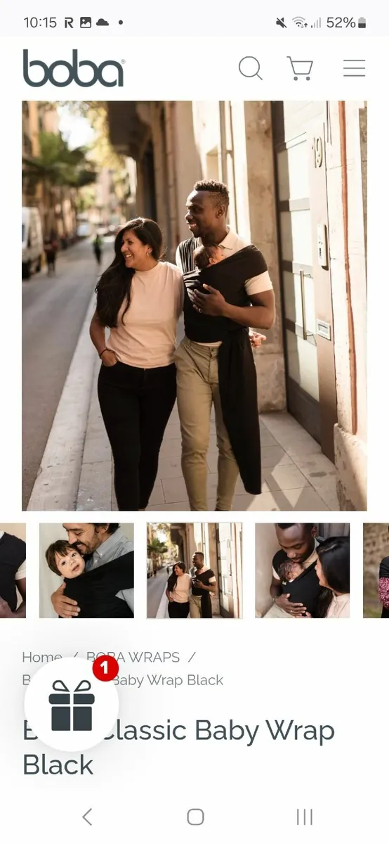 Boba classic baby wrap - Image 1