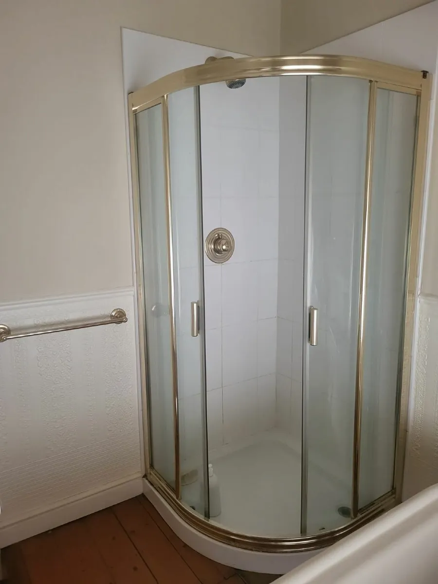 Brass shower frame and brass fittings
