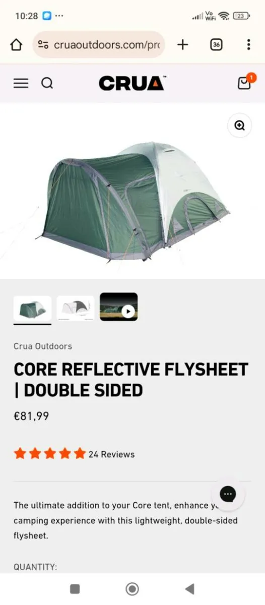 Crua Outdoors Tent - Image 3