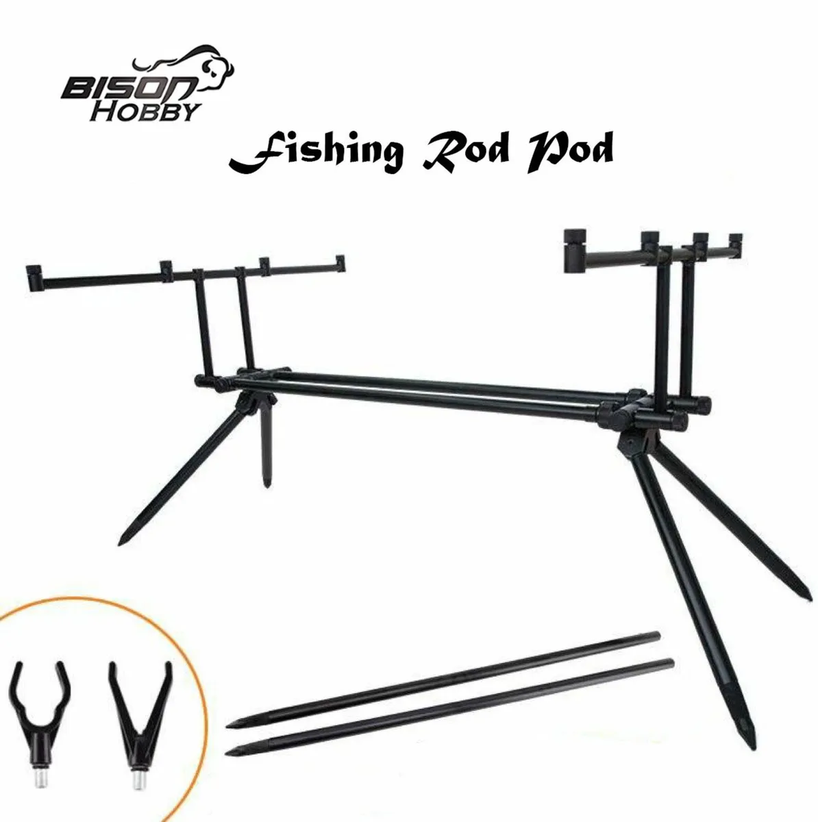 Fishing rod pod 4 Legged - Image 1