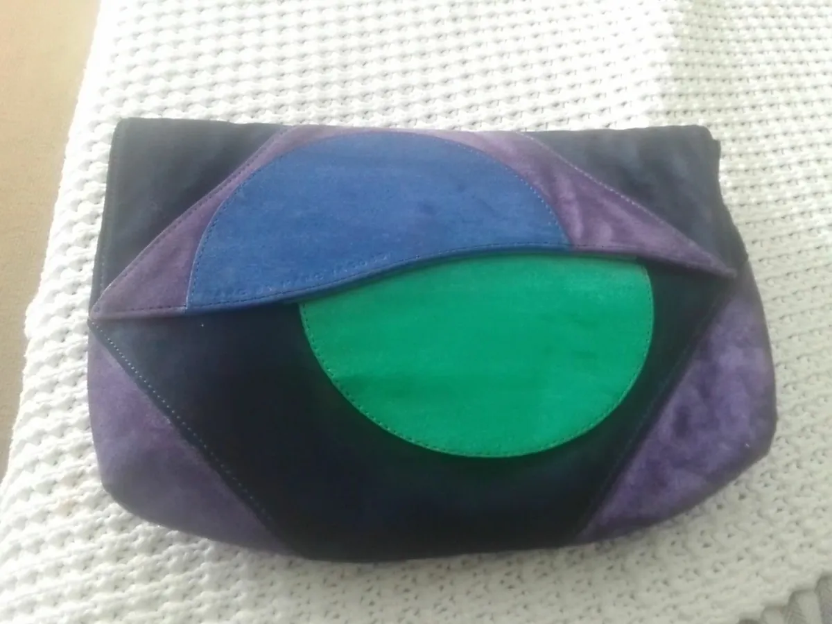 VINTAGE MARC JACOBS SUEDE LEATHER  CLUTCH BAG - Image 1