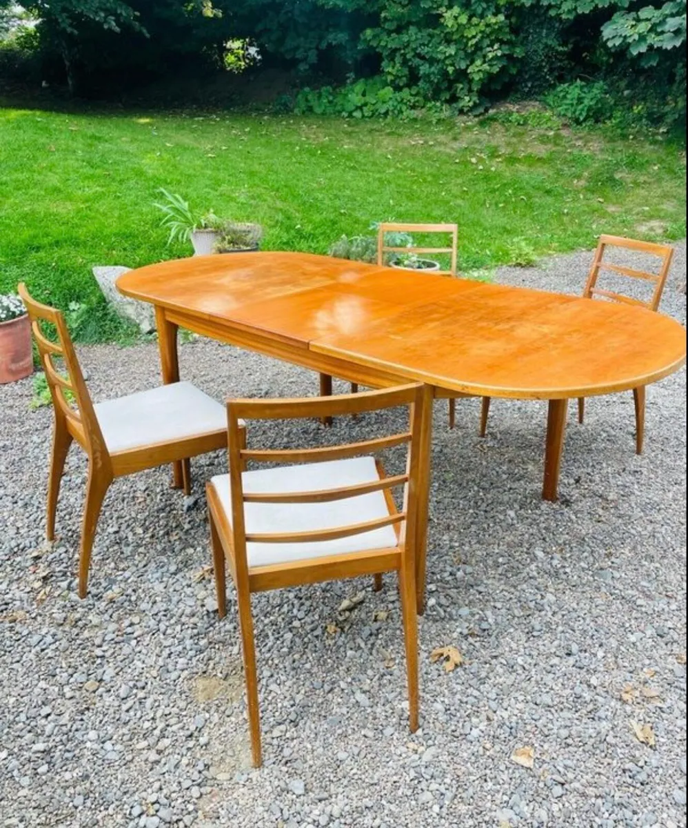 Mid Century Teak Dining Set - Image 2