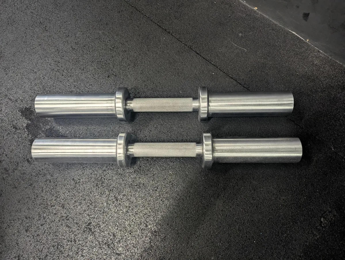 JORDAN Commercial Grade Olympic Dumbbell Bar X 2 - Image 2