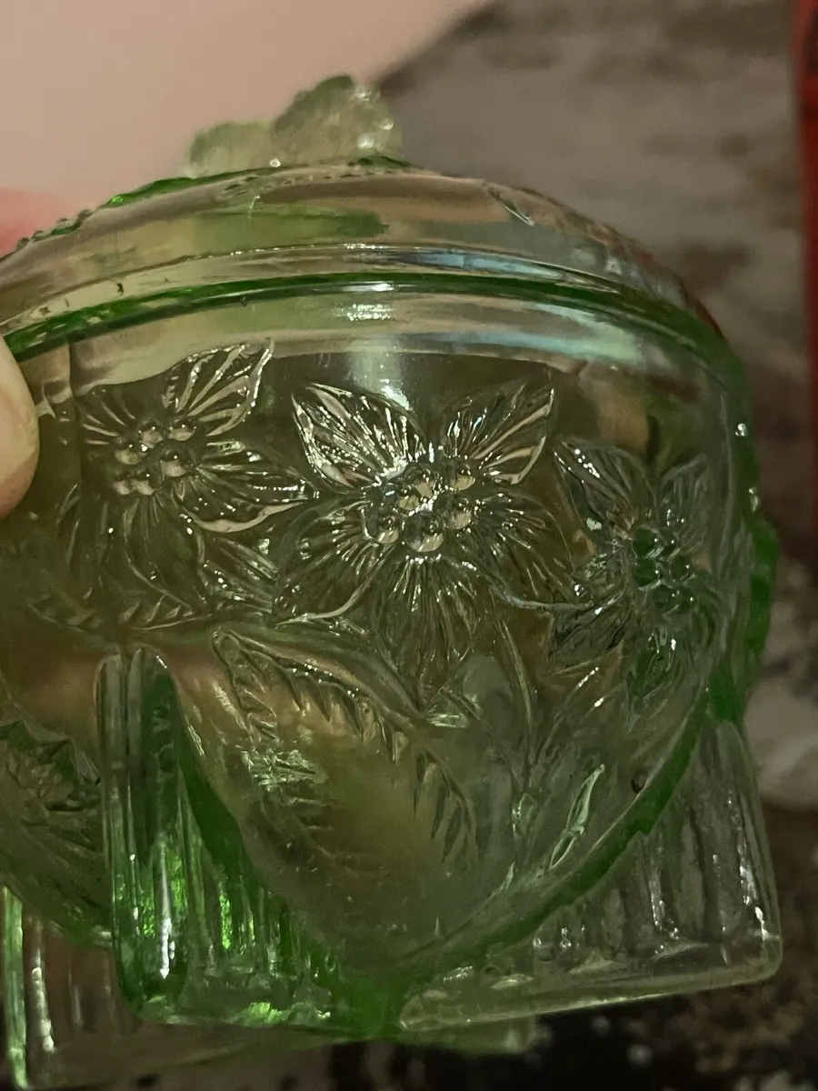 1930s sowerby trinket bowl - Image 3