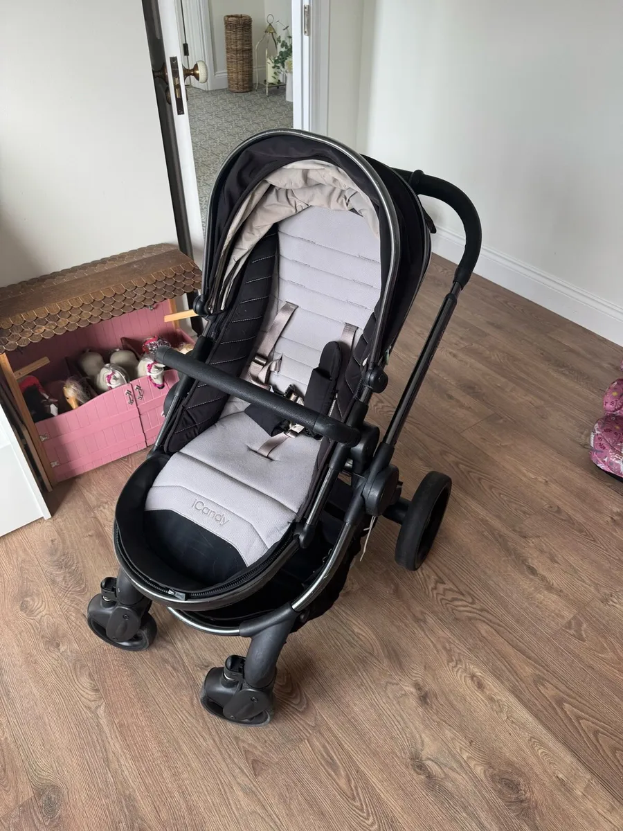 iCandy Peach Pushchair Carrycot & Car Seat Bundle - Image 2