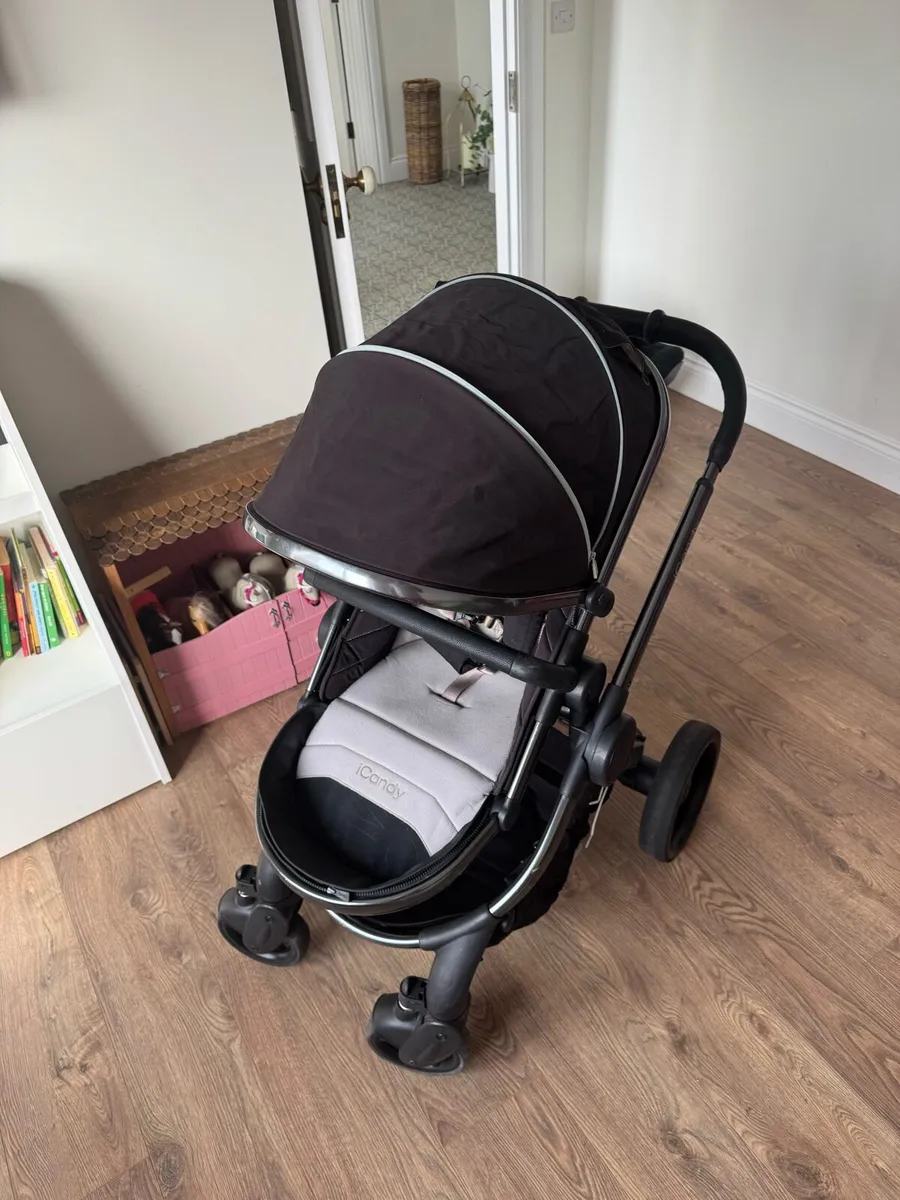iCandy Peach Pushchair Carrycot & Car Seat Bundle - Image 3