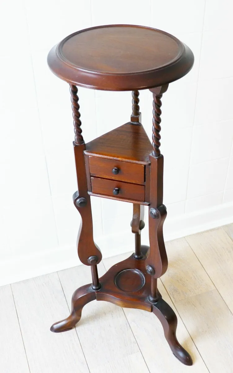Mahogany Plant Holder - Image 2