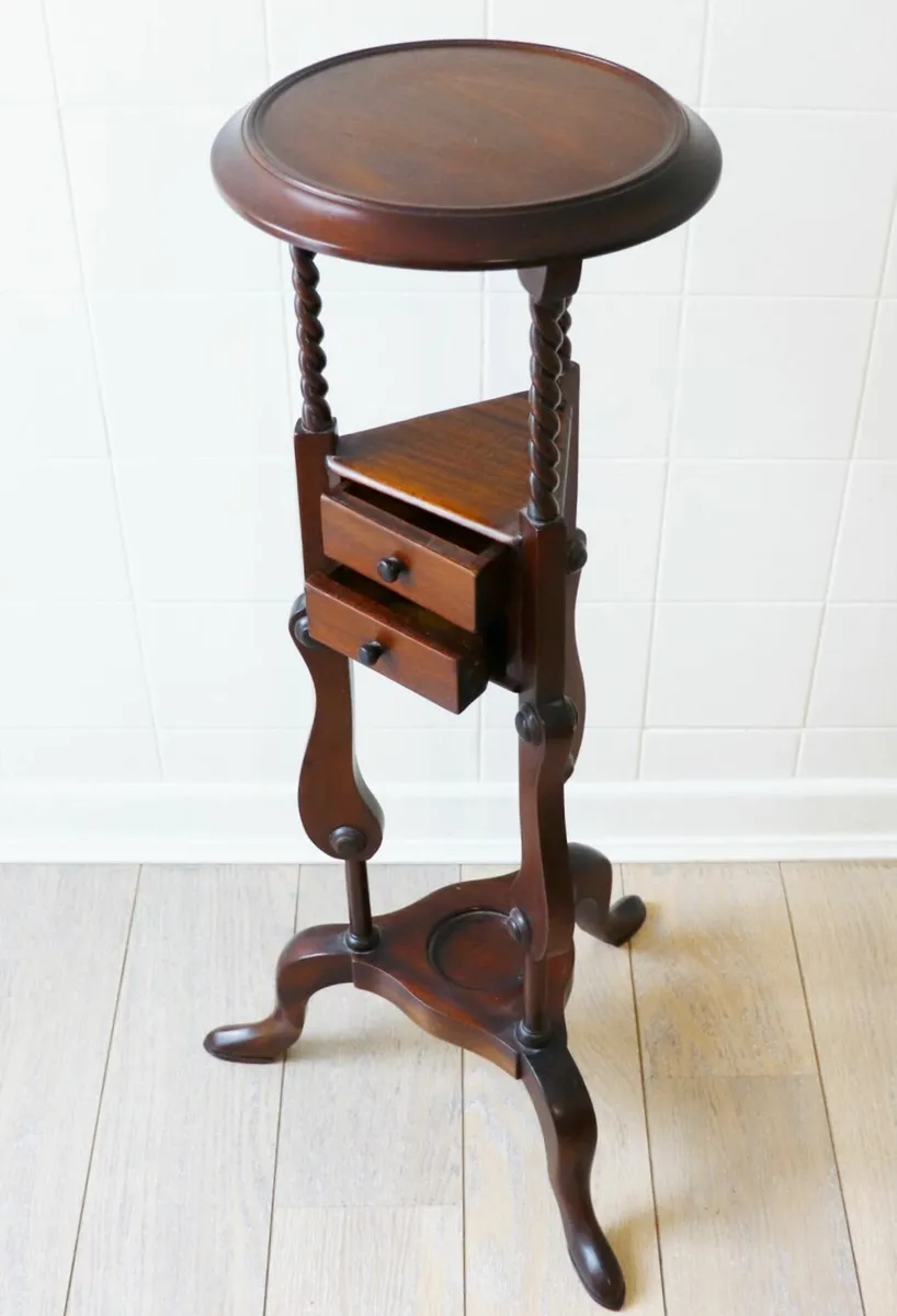 Mahogany Plant Holder - Image 3