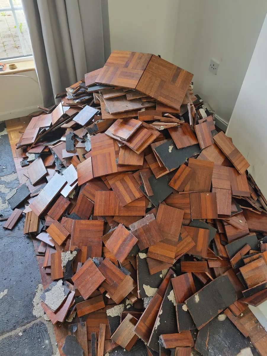 Parquet flooring - free to take away