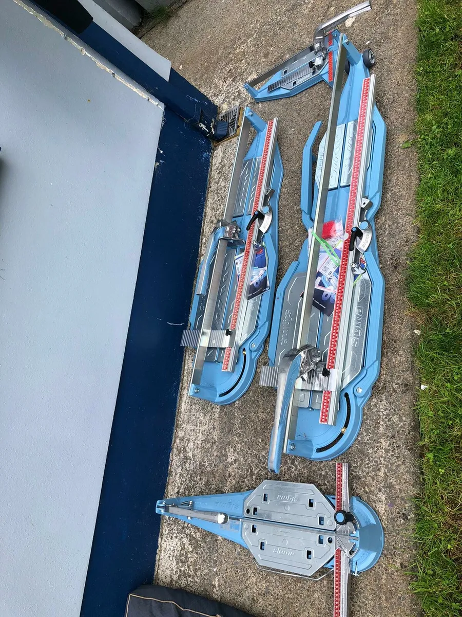 SIGMA TILE CUTTERS NEVER USED - Image 2
