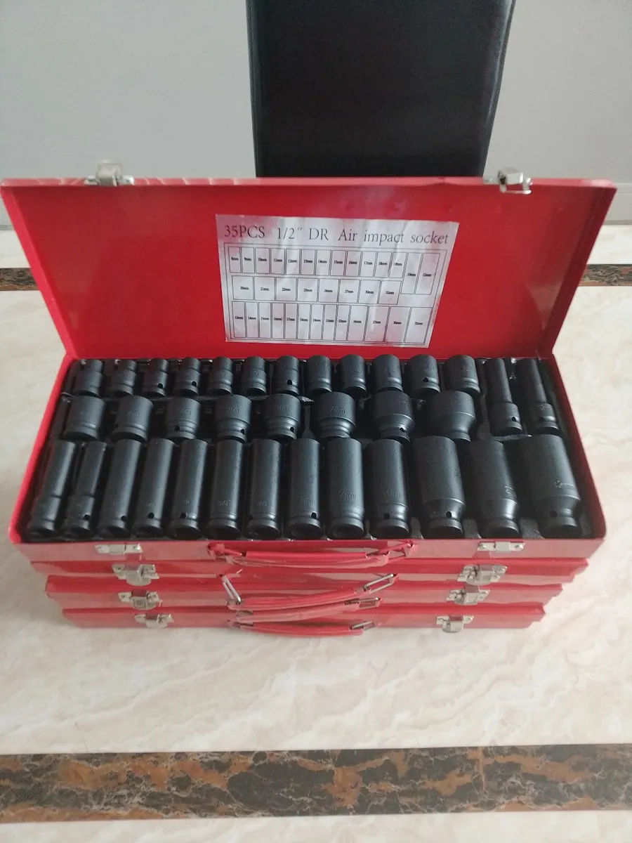 Tool clearance 4 brand new impact socket sets - Image 1