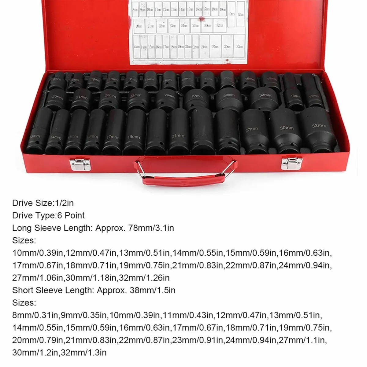 Tool clearance 4 brand new impact socket sets - Image 4