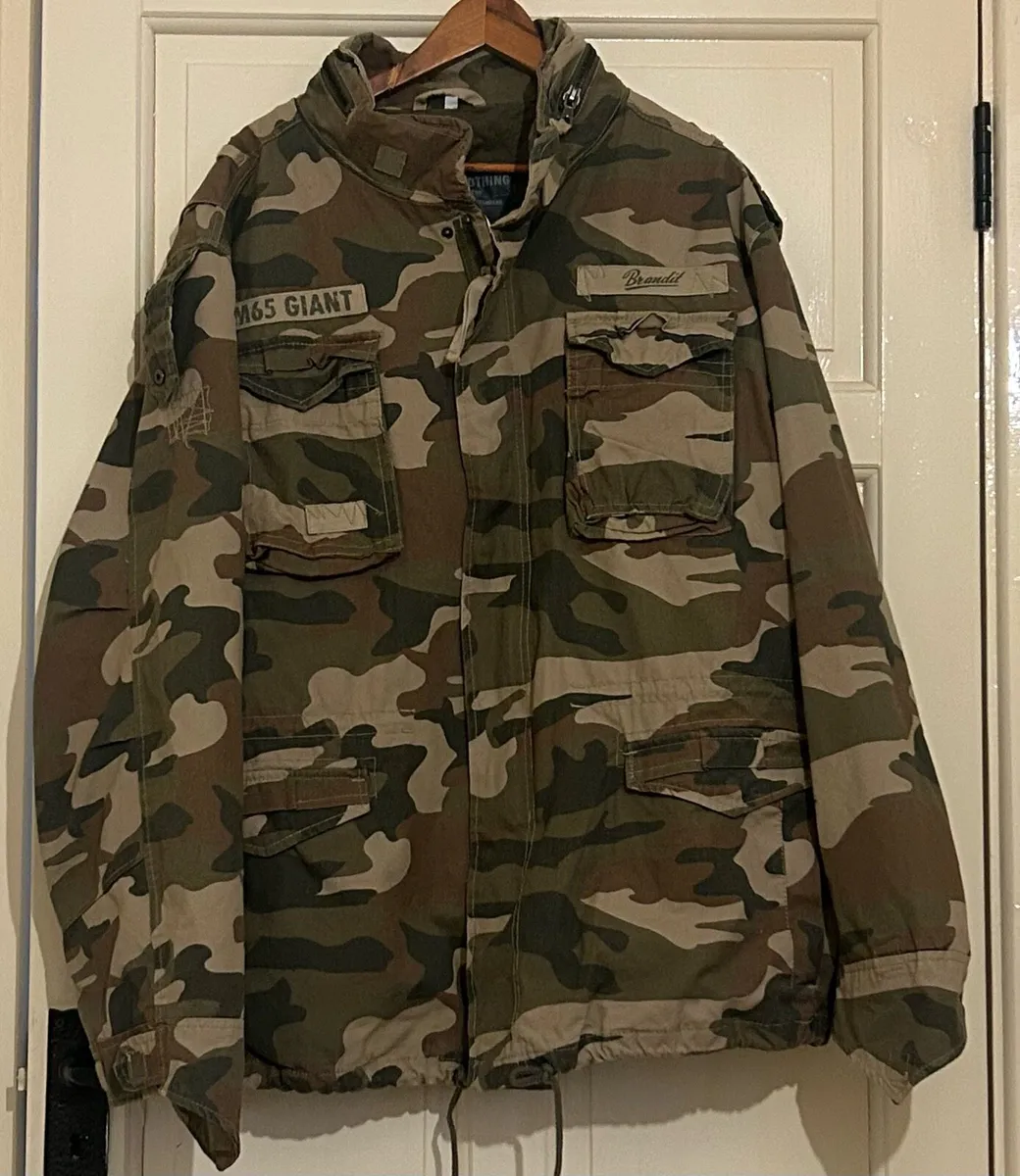 Brandit Camo Army Jacket - Image 1