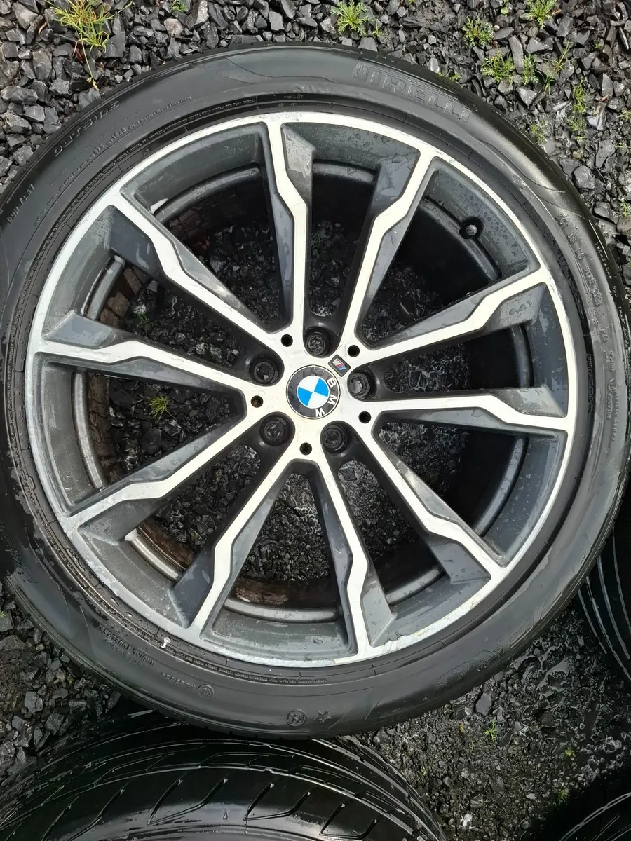20" Genuine Bmw X3 X4 M Sport Alloys with tyres - Image 1