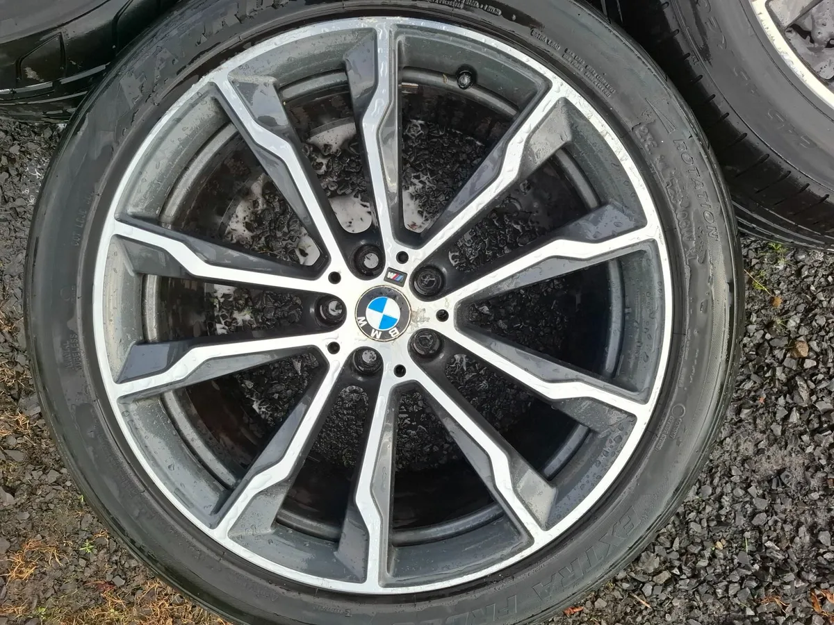 20" Genuine Bmw X3 X4 M Sport Alloys with tyres - Image 3
