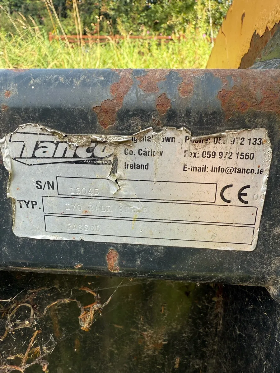 Tanco i70 Bale Shear - Image 2