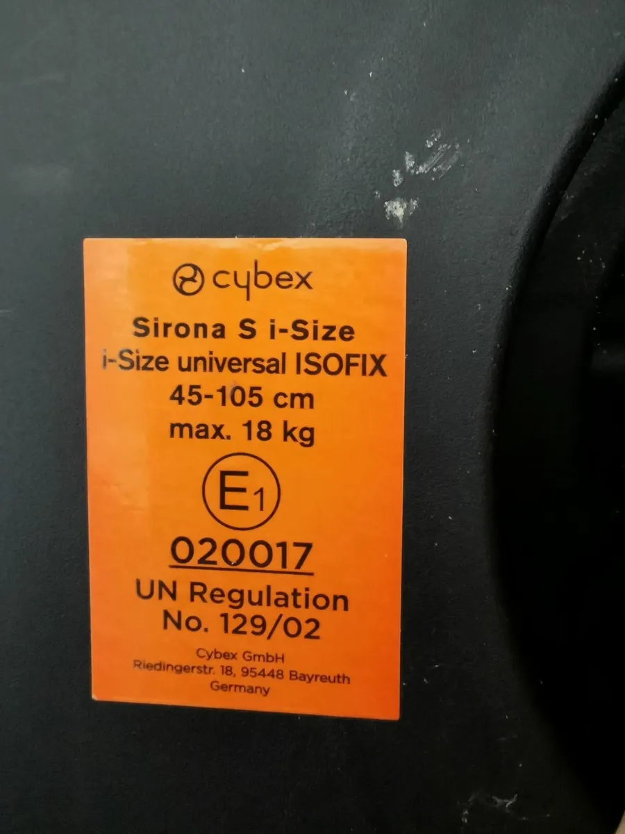 Child car seat Cybex Sirona S i-size rotating seat - Image 3