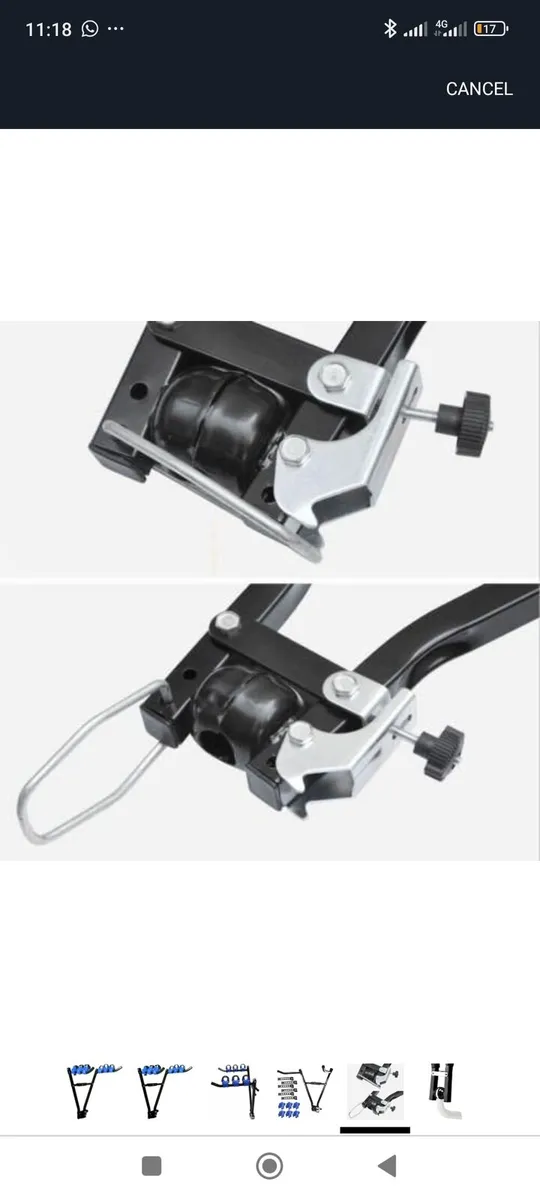 towbar bike rack - 3 bikes - Image 4