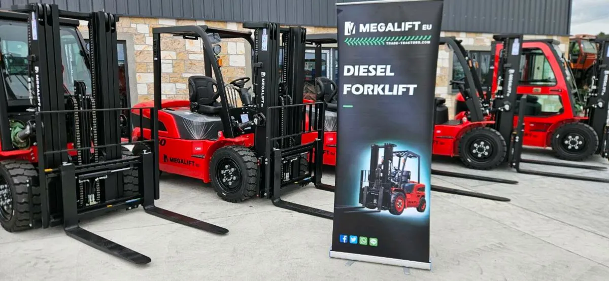 Megalift 3 tonne forklifts - Image 2
