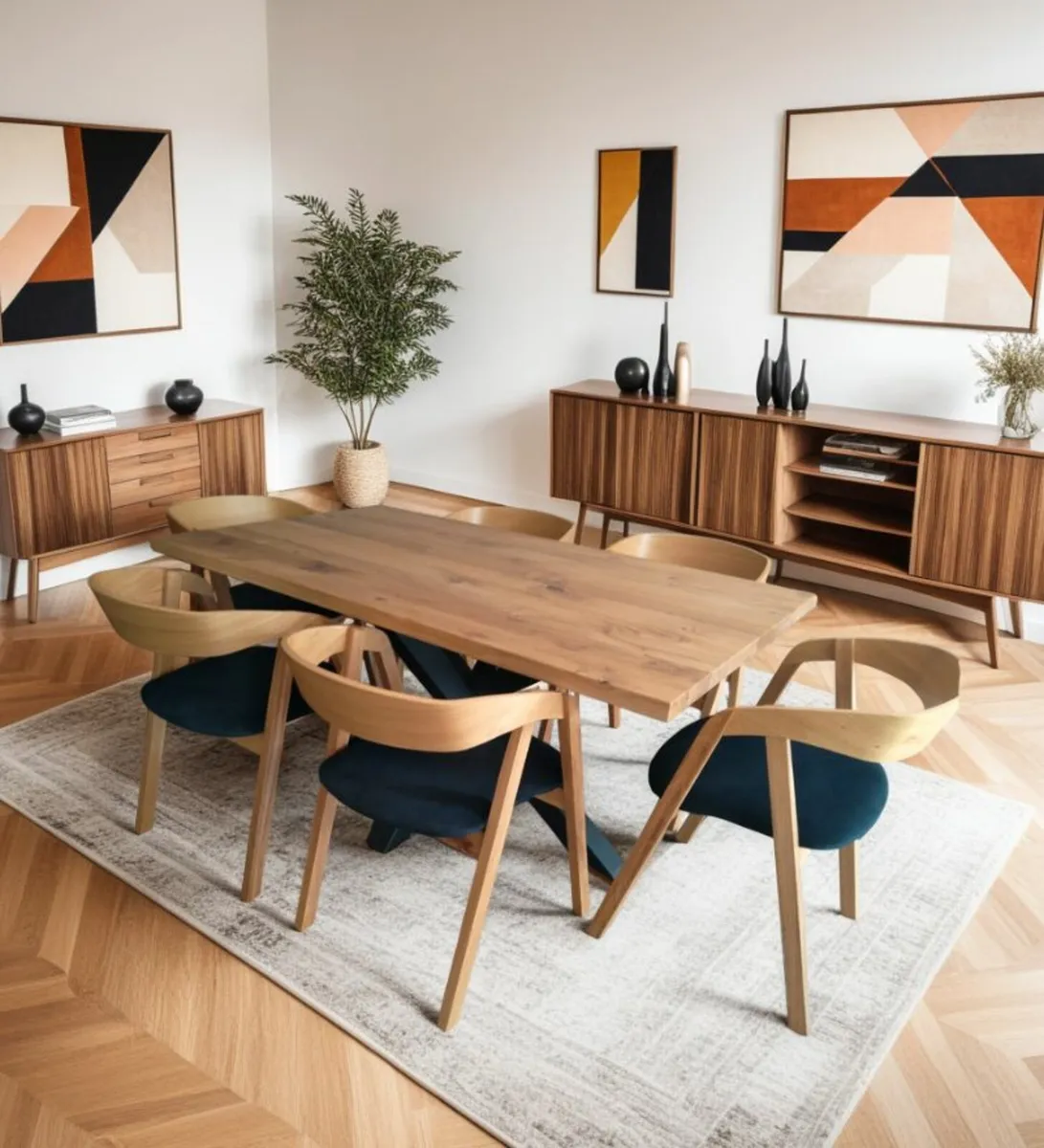 Helsinki Solid Beech or Oak Nordic Chairs - Image 4