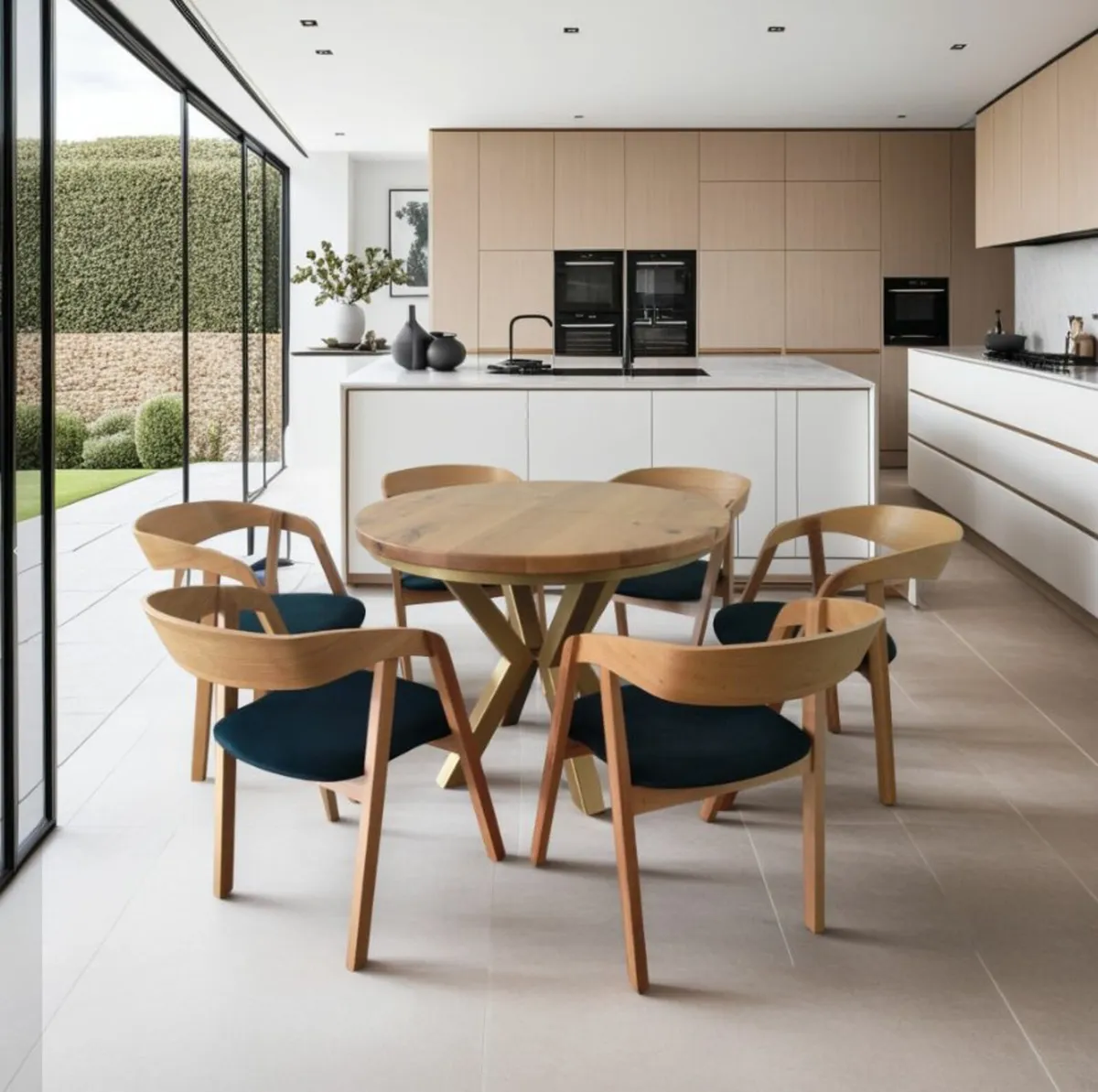 Helsinki Solid Beech or Oak Nordic Chairs - Image 1