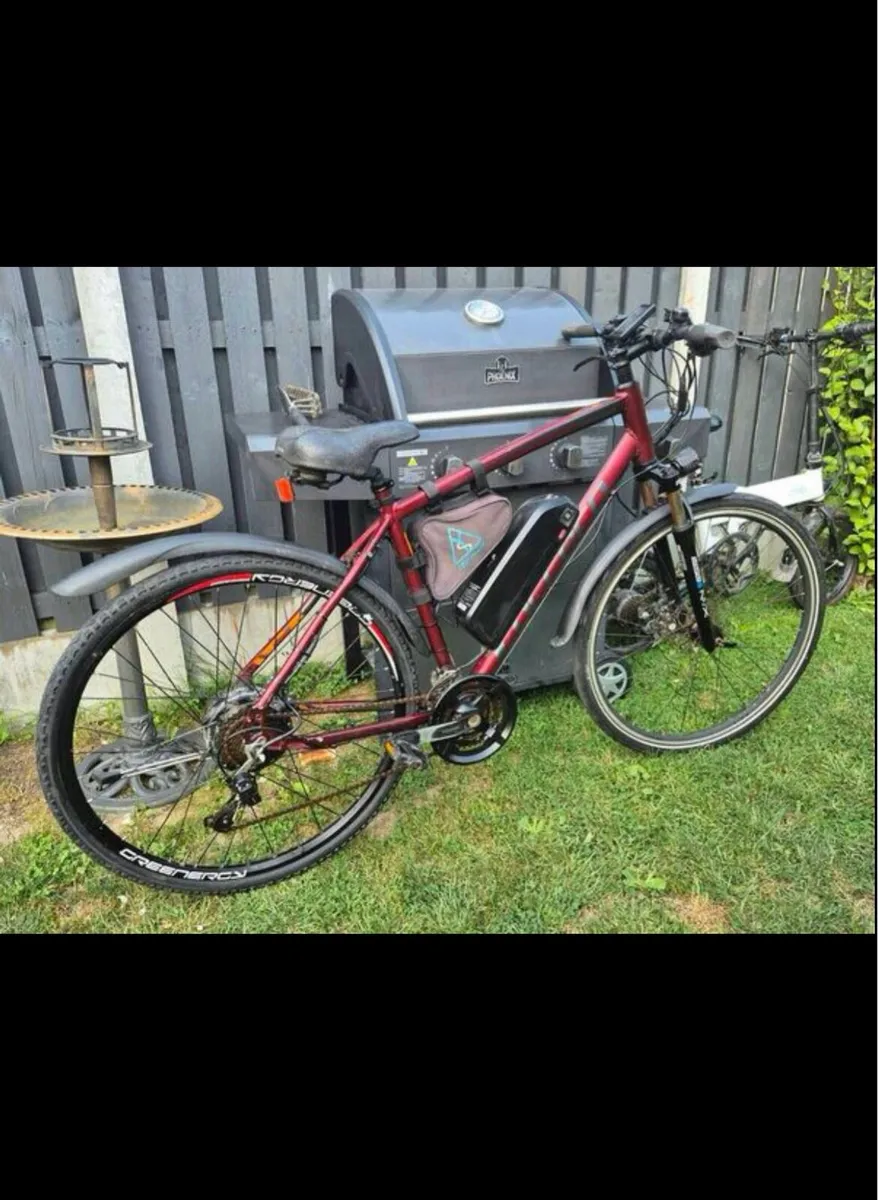 Carrera Crossfire2 electric bike has not be tested - Image 4