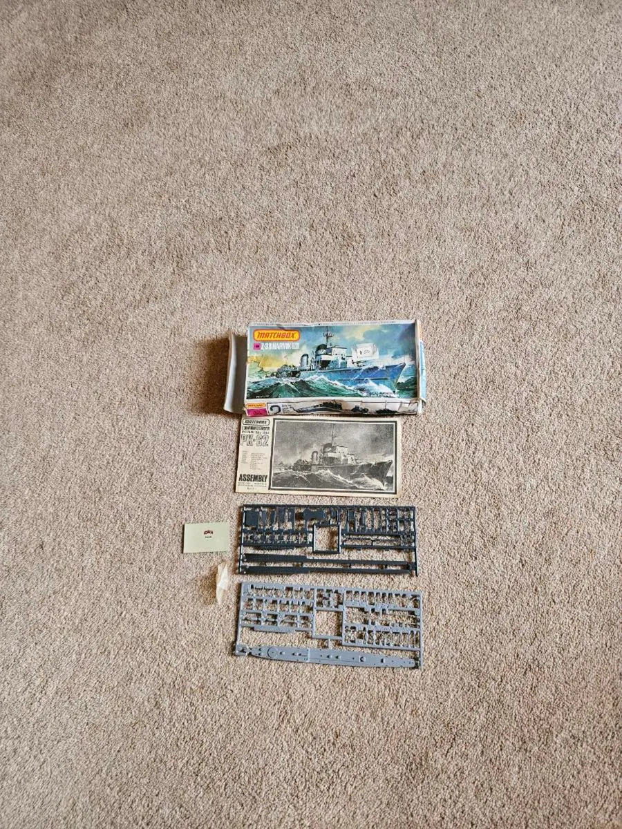 Matchbox Narvik Class German WW2 Destroyer - Image 1