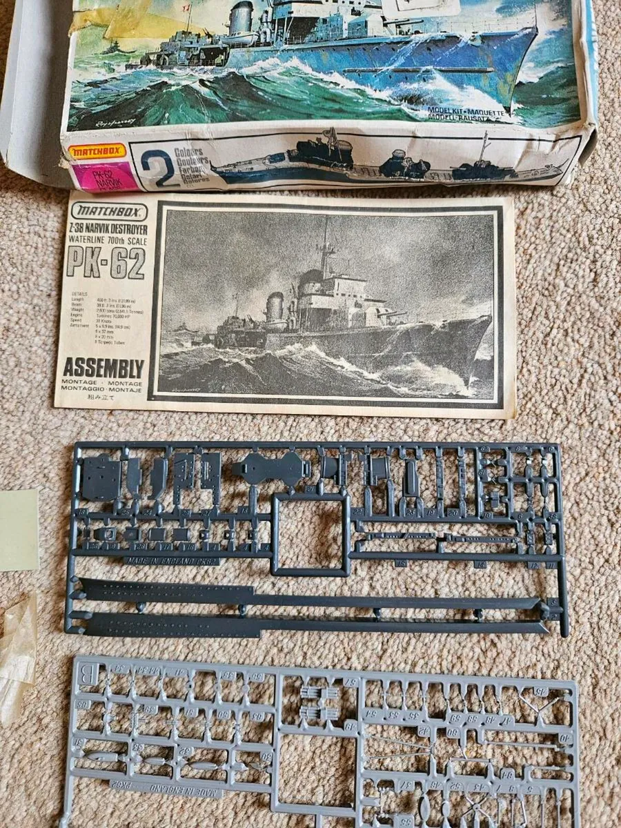Matchbox Narvik Class German WW2 Destroyer - Image 4