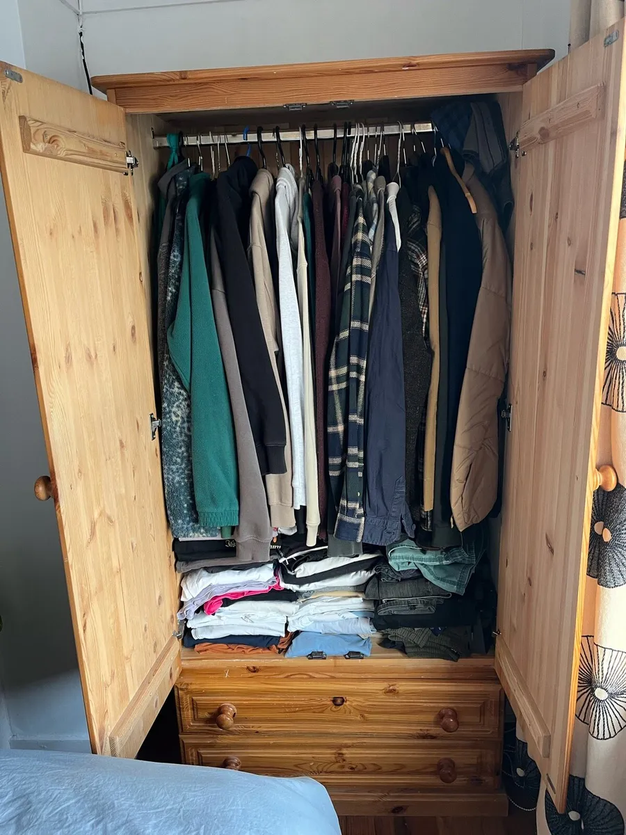 Solid pine wooden wardrobes - Image 3