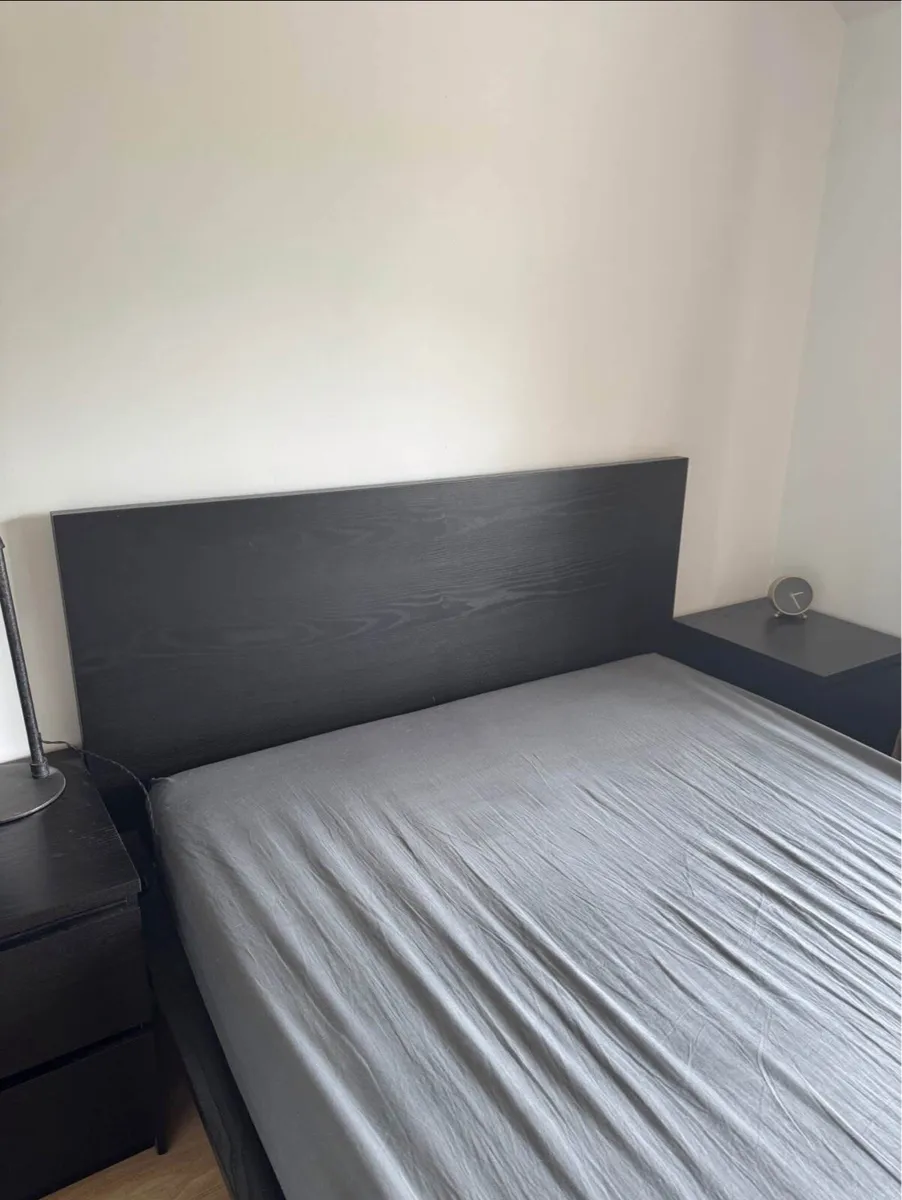 IKEA bedframe with mattress - Image 2